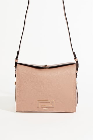Sac bandoulière en cuir Pia - Nude