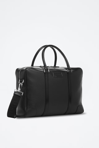Porte-documents et porte-cartes en cuir Grand hotel - Noir
