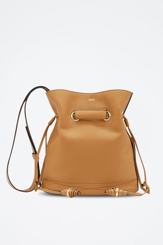 Leren Buideltas Le Huit - Camel