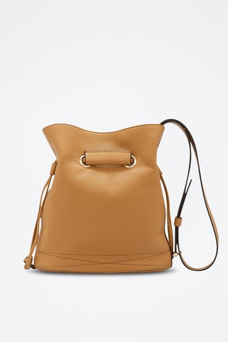 Leren Buideltas Le Huit - Camel