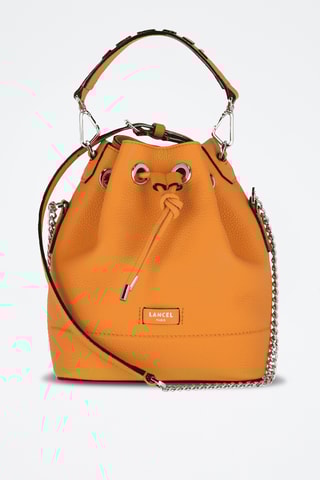 Leren Buideltas Ninon - Oranje