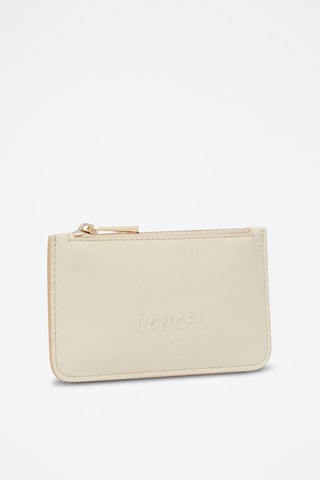 Porte-cartes en cuir Billie - Beige