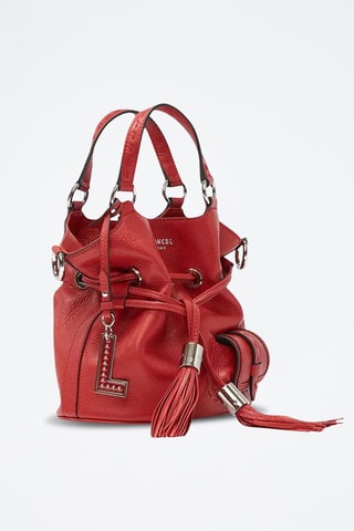 Sac seau en cuir Premier Flirt S - Rouge
