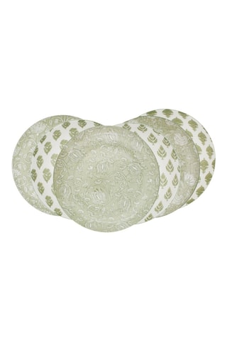 6 Porseleinen Dessertborden Soliman - 20,5 cm