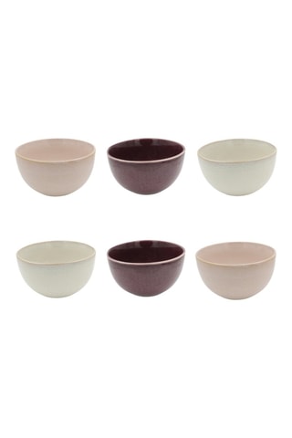 6 Keramische Kommen Terra - 14,2 cm