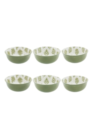 6 Porseleinen Kommen Soliman - 30 cl