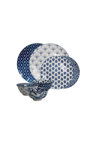 Porseleinen Servies Majorelle - 18-delig