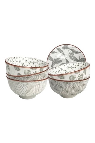 Porseleinen Servies Yokote - 18-delig