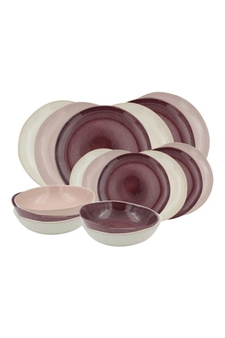 Keramisch Servies Terracotta - 18-delig
