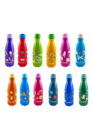 Roestvrijstalen Thermosbidon Happy Bottle