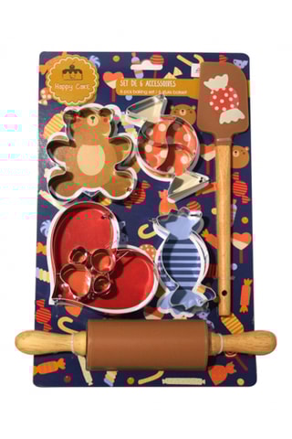 6 Accessoires Happy Cake
