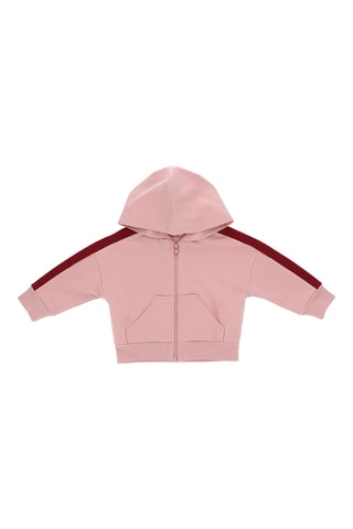 Sweat com capuz - Rosa