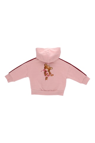 Sweat com capuz - Rosa