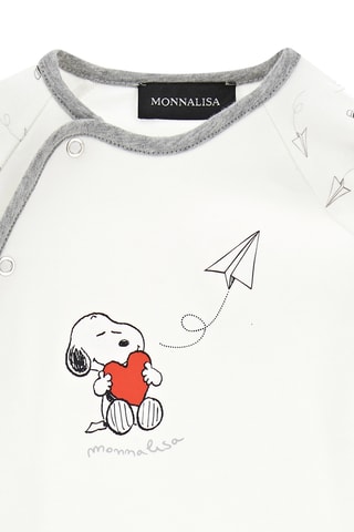 Babygro Snoopy Snoopy e os Peanuts - Branco