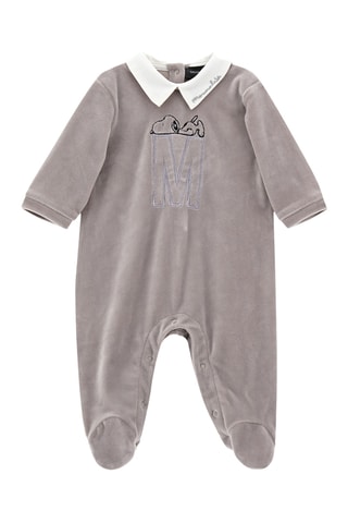 Babygro Snoopy Snoopy e os Peanuts - Cinzento