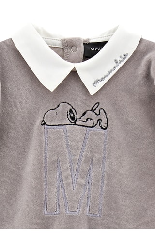 Babygro Snoopy Snoopy e os Peanuts - Cinzento
