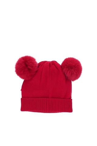 Gorro com orelhas - Vermelho