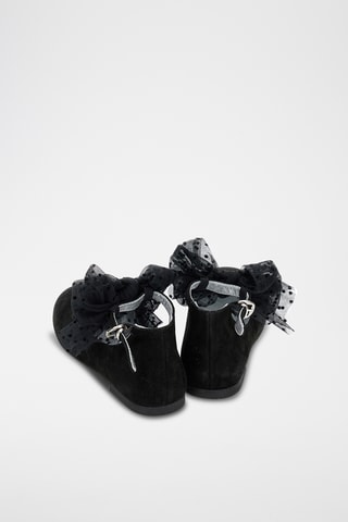 Sabrinas em nobuck - Preto