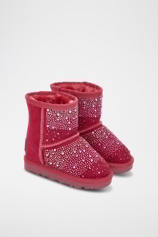 Botins forrados - Rosa