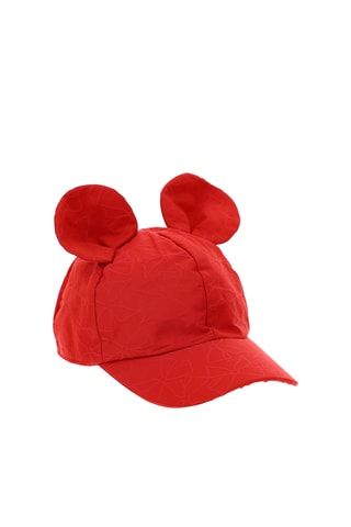 Boné com orelhas - Vermelho