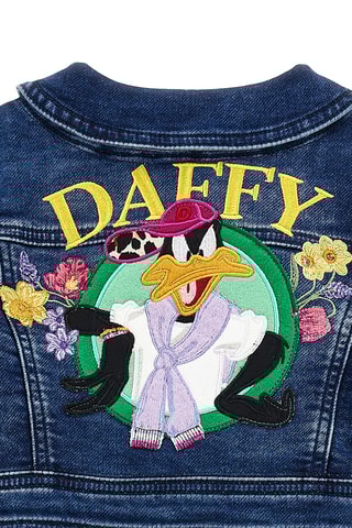 Casaco de ganga Daffy Duck Looney Tunes - Azul