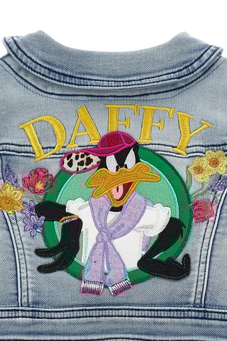 Casaco de ganga Daffy Duck Looney Tunes - Azul-claro