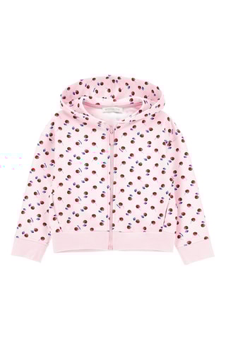 Sweat com capuz - Rosa