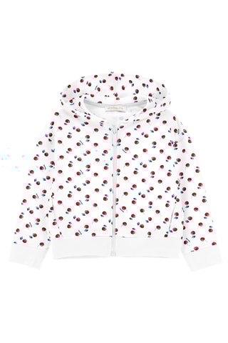 Sweat com capuz - Branco