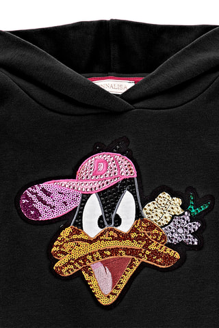 Sweat Daffy Duck Looney Tunes - Preto