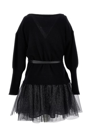 Camisola e vestido - Preto