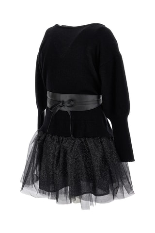 Camisola e vestido - Preto