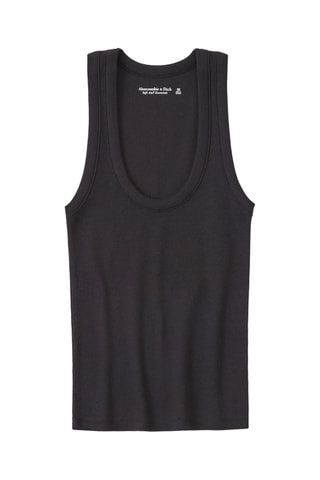 Camisola de alças - Preto