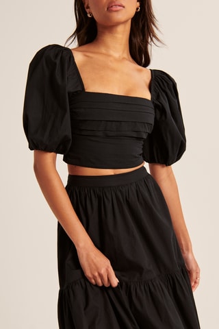 Crop top - Preto