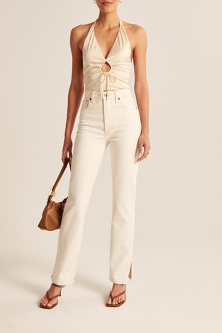 Crop top - Bege