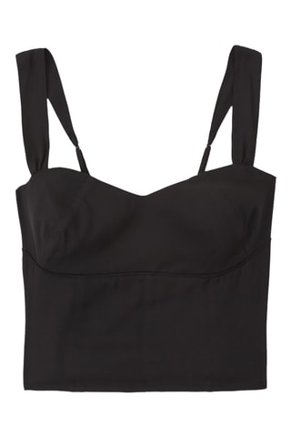 Crop-top - Preto