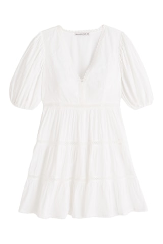 Vestido bordado - Branco