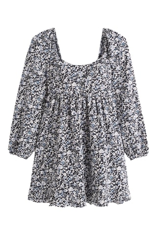 Vestido estilo patinadora - Preto