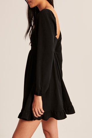 Vestido estilo patinadora - Preto