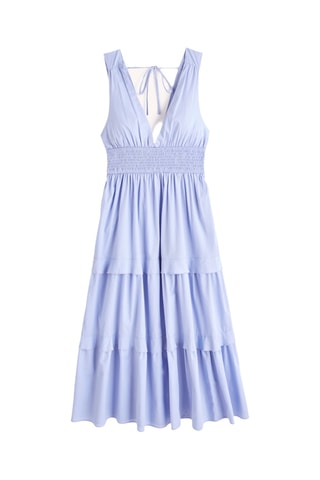 Vestido estilo patinadora - Azul-celeste
