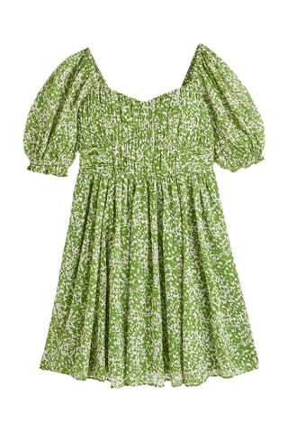Vestido estilo patinadora - Verde-escuro