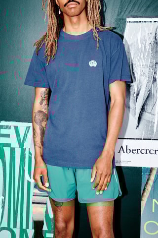 T-shirt - Azul-marinho