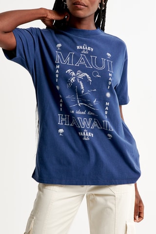 T-shirt - Azul-marinho