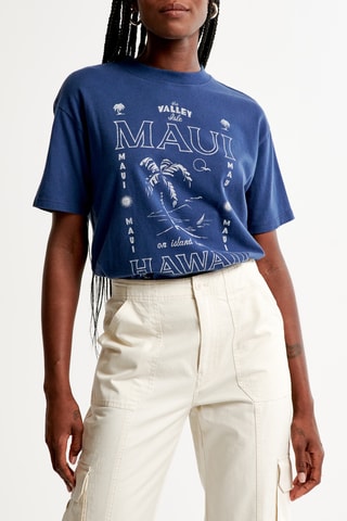 T-shirt - Azul-marinho