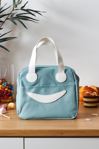 Lunch bag Smile - Vert d'eau - 21.5 x 20.5 x 12.5 cm