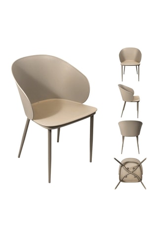 Fauteuil Alison - Taupe