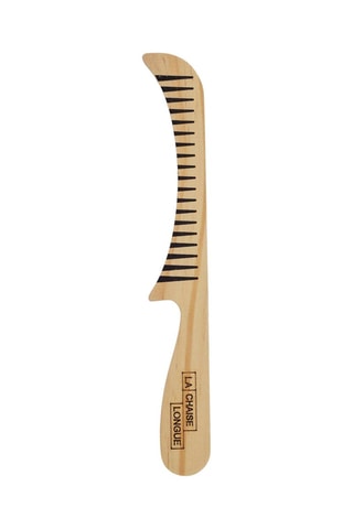 Peigne pour chauve en pin - Naturel