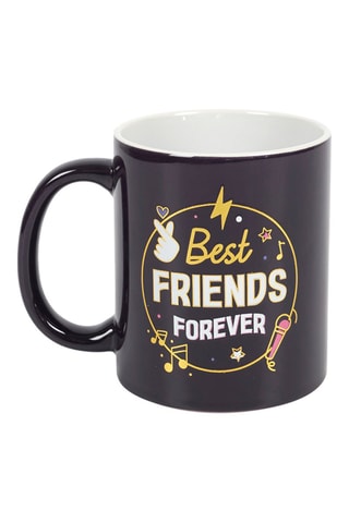 Mug en grès best friend forever - 9,5 x 8 x 8 cm