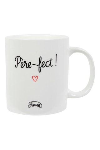 Mug en porcelaine Père-fect - 12 x 9,5 cm