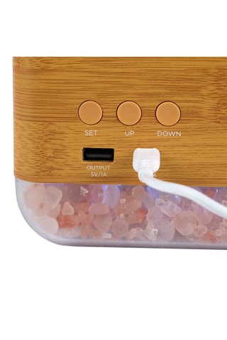 Réveil chargeur LED