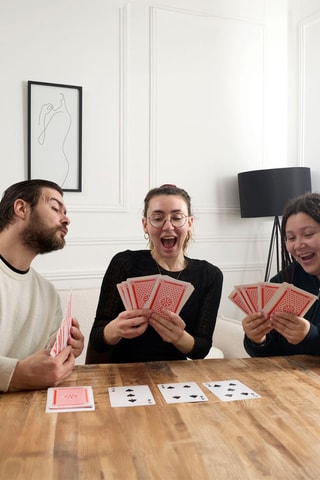 Jeu de 54 cartes maxi - Multicolore